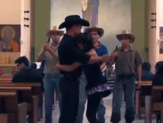 A screenshot of the short film <em>Hermano Narco</em>.