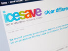 Icesave computer screen Icesave computer screen