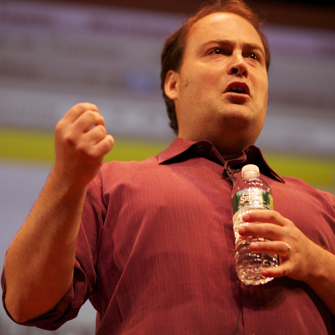 NPR senior strategist Andy Carvin discusses the Arab Spring at the 2011 Personal Democracy Forum in New York.