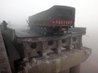 A truck sits on the partially collapsed highway after a truck carrying fireworks exploded on it in Sanmenxia, China on Feb. 1, 2013. A truck sits on the partially collapsed highway after a truck carrying fireworks exploded on it in Sanmenxia, China on Feb. 1, 2013.