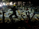 Rescue workers are searching the debris in Mexico City, where an explosion Thursday rocked the headquarters of the state-owned oil company, Pemex. Rescue workers are searching the debris in Mexico City, where an explosion Thursday rocked the headquarters of the state-owned oil company, Pemex.