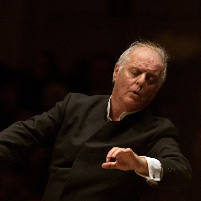 Daniel Barenboim conducts the West-Eastern Divan Orchestra in Beethoven's Symphony No. 2 live at Carnegie Hall on February 3, 2013.