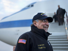 Defense Secretary Leon Panetta arrives in London on Jan. 17. Panetta is stepping down as defense secretary as soon as the Senate confirms his successor. Defense Secretary Leon Panetta arrives in London on Jan. 17. Panetta is stepping down as defense secretary as soon as the Senate confirms his successor.