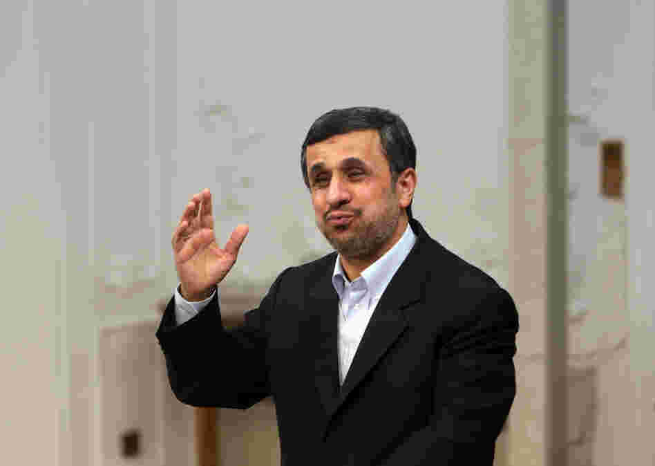 Iranian President Mahmoud Ahmadinejad.