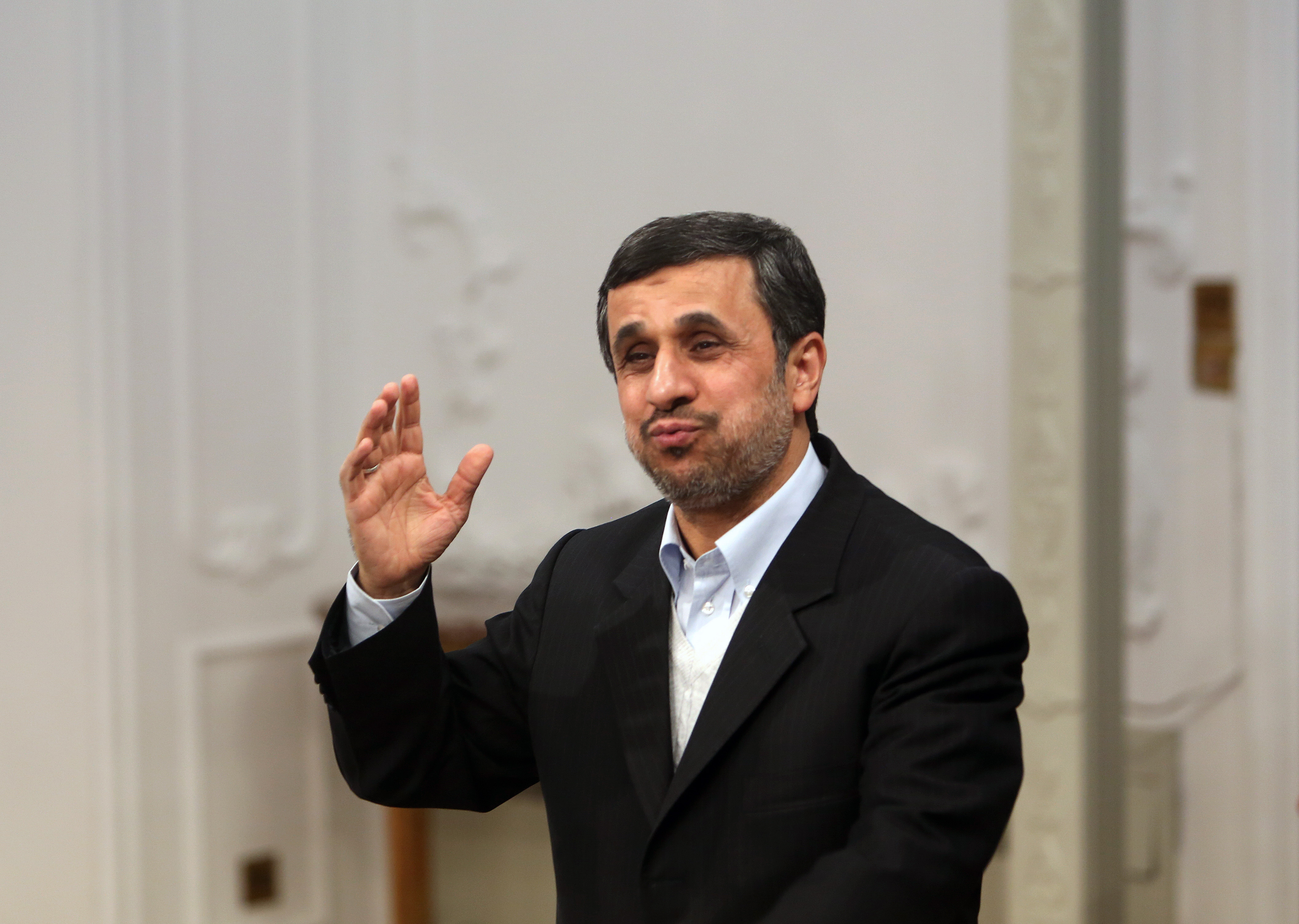 Iranian President Mahmoud Ahmadinejad.