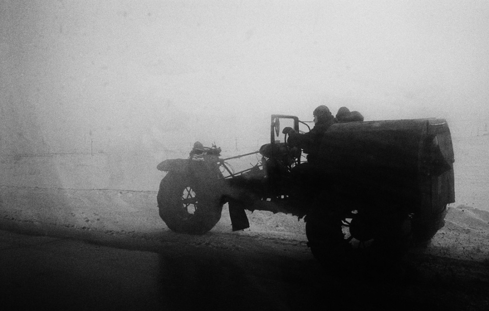Known as Karakat cars, these vehicles are the most useful form of transport during the hard winters of the Arctic.