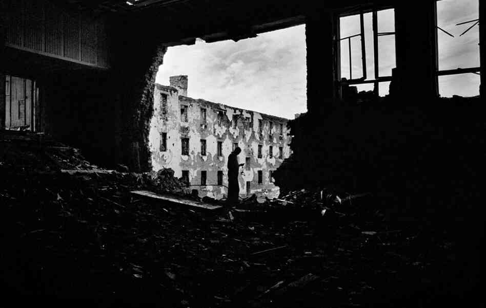 Abandoned cities in the Russian Arctic are nowadays used for military testing.