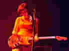 My Bloody Valentine's Bilinda Butcher during the band's set at Coachella in 2009.