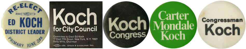 The early years: Manhattan district leader, 1963-66; elected to city council, 1966; Congress, 1969-77. The early years: Manhattan district leader, 1963-66; elected to city council, 1966; Congress, 1969-77.