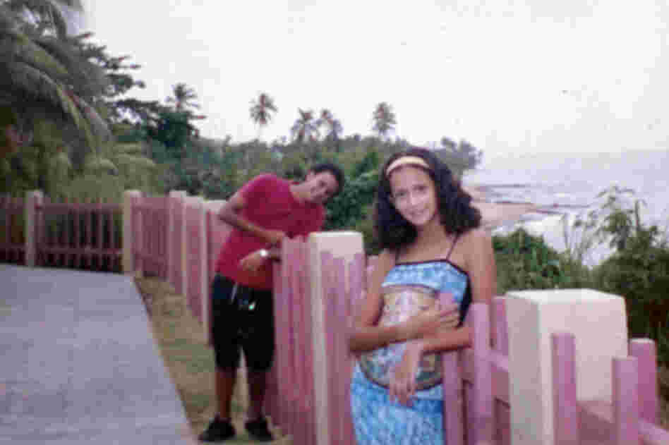 Bonet and his sister, Didra, are shown here in Puerto Rico in this undated family photo. 