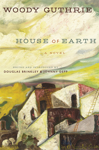 The cover of <em>House of Earth</em> is an oil painting that Guthrie made in 1936 called <em>In El Rancho Grande</em>.