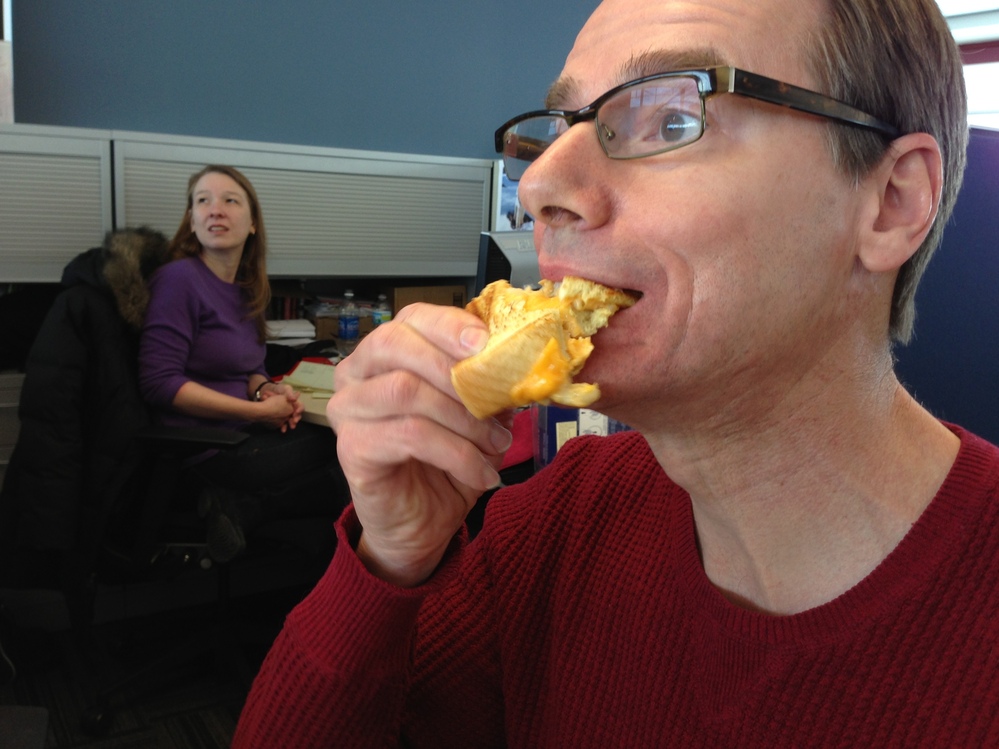 Robert tastes poetry for the first time.