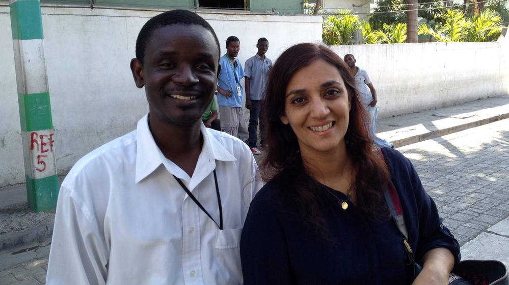 Partnerships instead of short-term help: Jean Jumeau Batsch, an obstetrician-gynecologist in Port-au-Prince, Haiti, is collaborating with Dr. Ambereen Sleemi, from New York City, to build a training program for Haitian OB-GYNs.