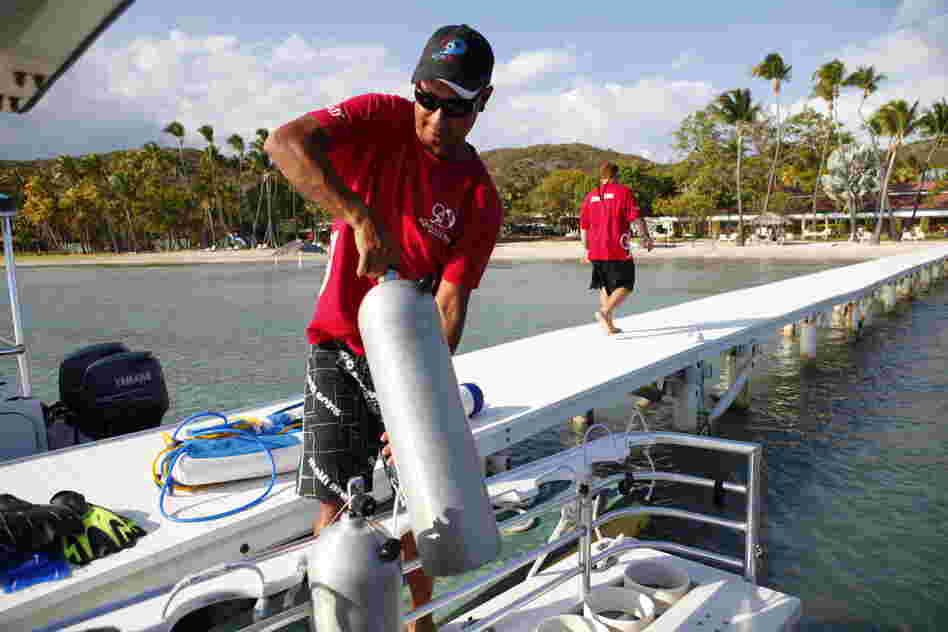Bonet has worked at the resort for six months and enjoys his life in Puerto Rico. Although his mom and sister live in Central Florida, he has no desire to leave the island.