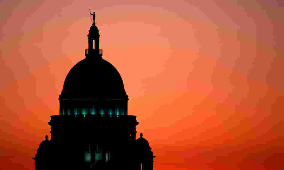 Democrats have dominated Rhode Island's Capitol building in Providence for decades. One state Republican says it's an "uphill battle" to sell voters and candidates on the GOP's message.