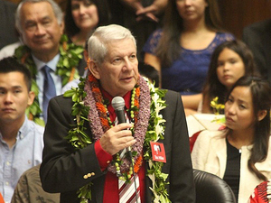 Sam Slom, Hawaii's lone Republican senator, says he got condolence and sympathy calls following the 2010 election.