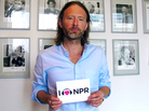 Thom Yorke at NPR's New York Bureau. Thom Yorke at NPR's New York Bureau.