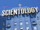 The Church of Scientology building in Los Angeles on Sunset Boulevard on Aug. 28, 2011.