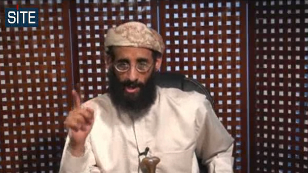 Anwar al-Awlaki, a cleric who allegedly played an operational role in al-Qaida, was killed in a 2011 drone strike in Yemen, along with his 16-year-old son and an alleged propagandist for terror groups. All three were American citizens. Al-Awlaki is shown here in an image taken from a 2010 video posted on radical websites.