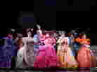 Actress Ann Harada (in pink) returns to the stage in the Broadway premiere of Rodgers & Hammerstein's Cinderella, an update of the made-for-TV movie from 1957. Her other theater work has included Avenue Q and Les Miserables.