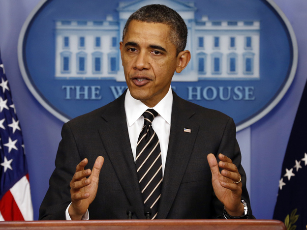 President Obama at the White House on Tuesday.
