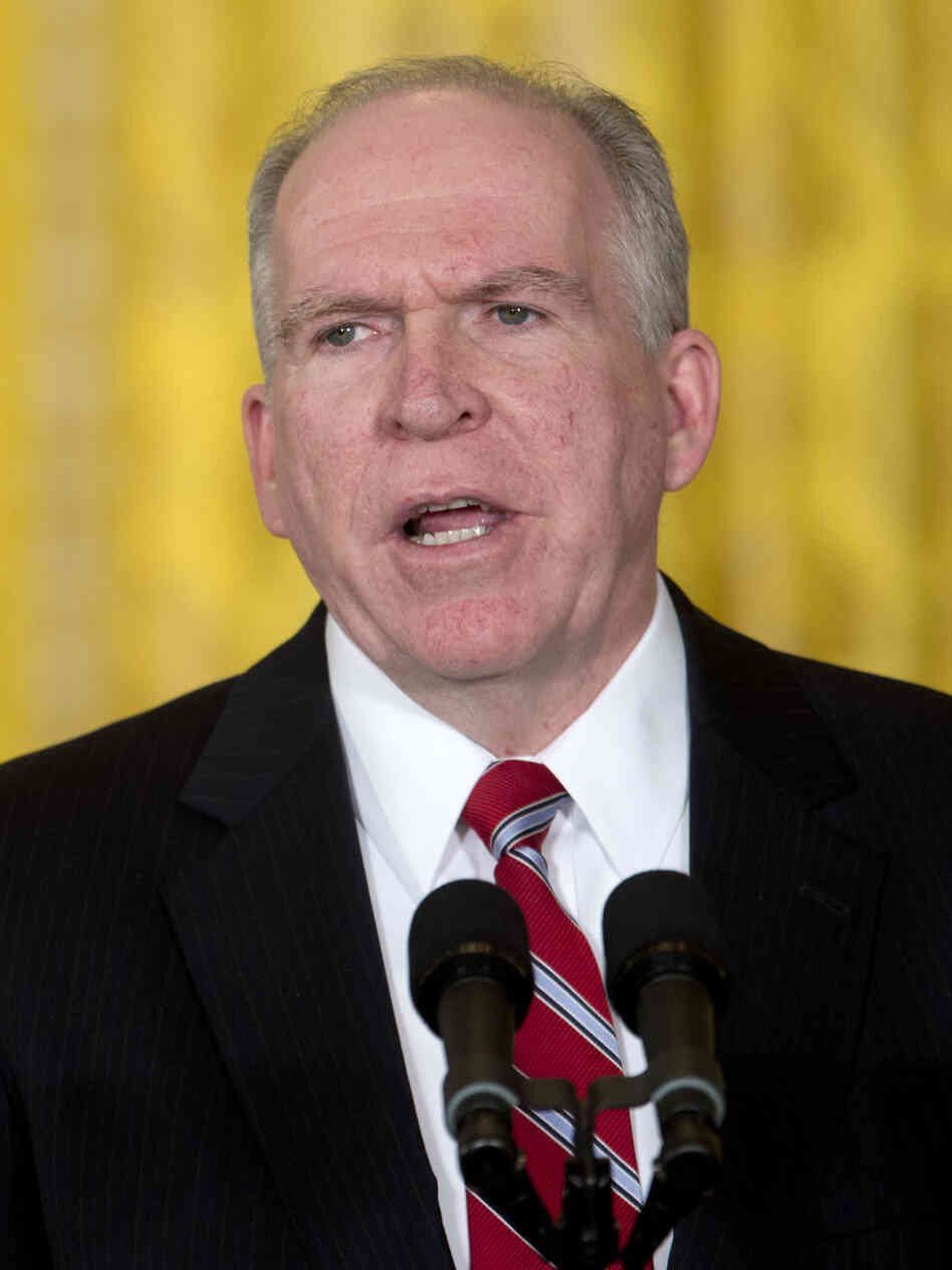 John Brennan, the deputy national security adviser for Homeland Security and Counterterrorism, speaks at the White House in January. Brennan is President Obama's choice for CIA director.