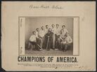 The Library of Congress' version of the rare Brooklyn Atlantics baseball card. The Library of Congress' version of the rare Brooklyn Atlantics baseball card.
