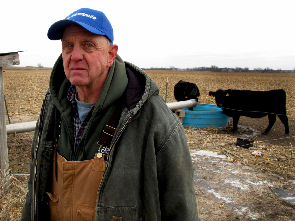 With irrigation severely restricted due to drought, Kansas farmer Mark Taddiken is worried about significant losses from reduced crop yields.