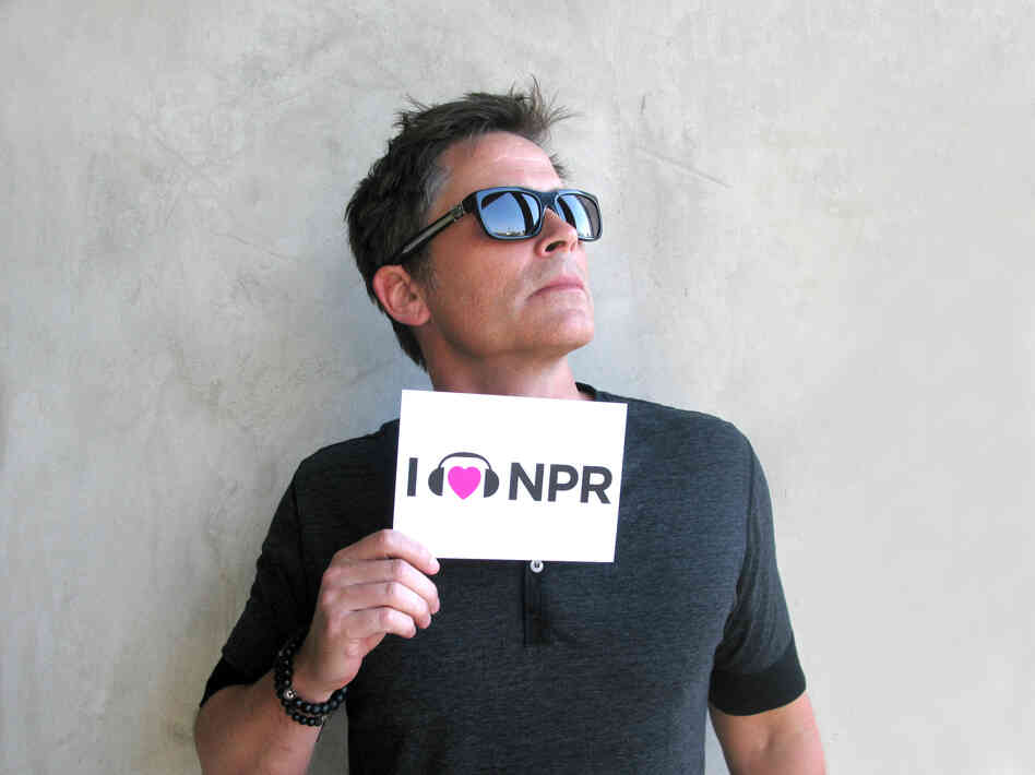 Rob Lowe at NPR West.