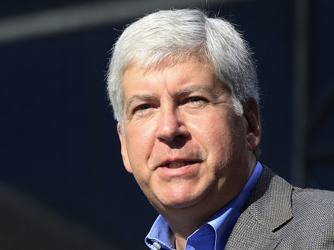 Michigan Gov. Rick Snyder, a Republican, favors a federally subsidized expansion of Medicaid in his state.