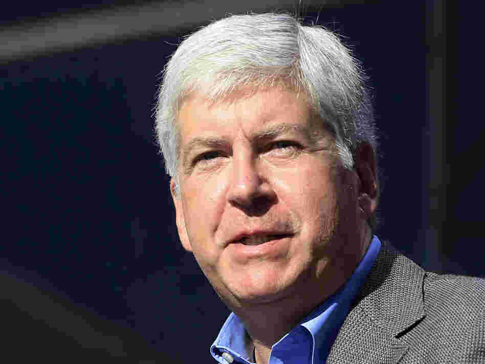 Michigan Gov. Rick Snyder, a Republican, favors a federally subsidized expansion of Medicaid in his state.