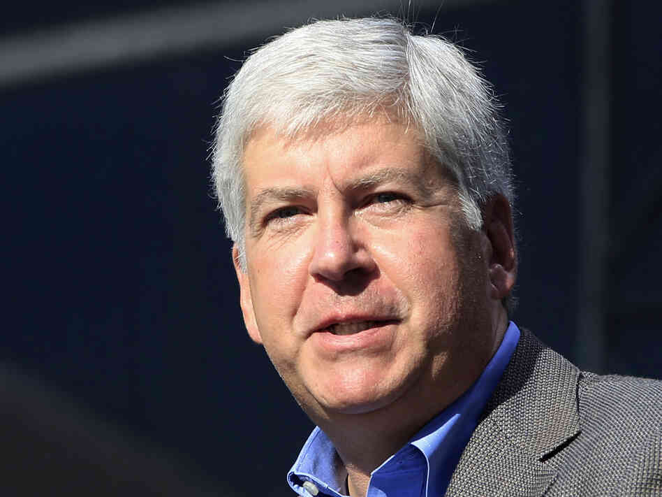 Michigan Gov. Rick Snyder, a Republican, favors a federally subsidized expansion of Medicaid in his state.