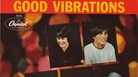 Cover art for the "Good Vibrations" single, released in 1966. Cover art for the "Good Vibrations" single, released in 1966.