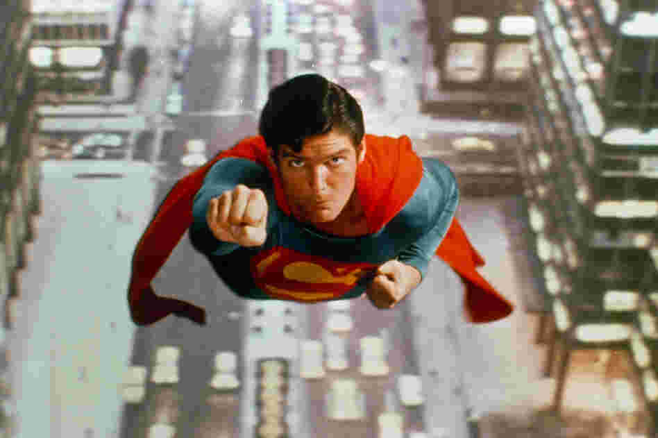 When Superman returned to the silver screen in the '70s, Freeborn did actor Christopher Reeve's makeup. 