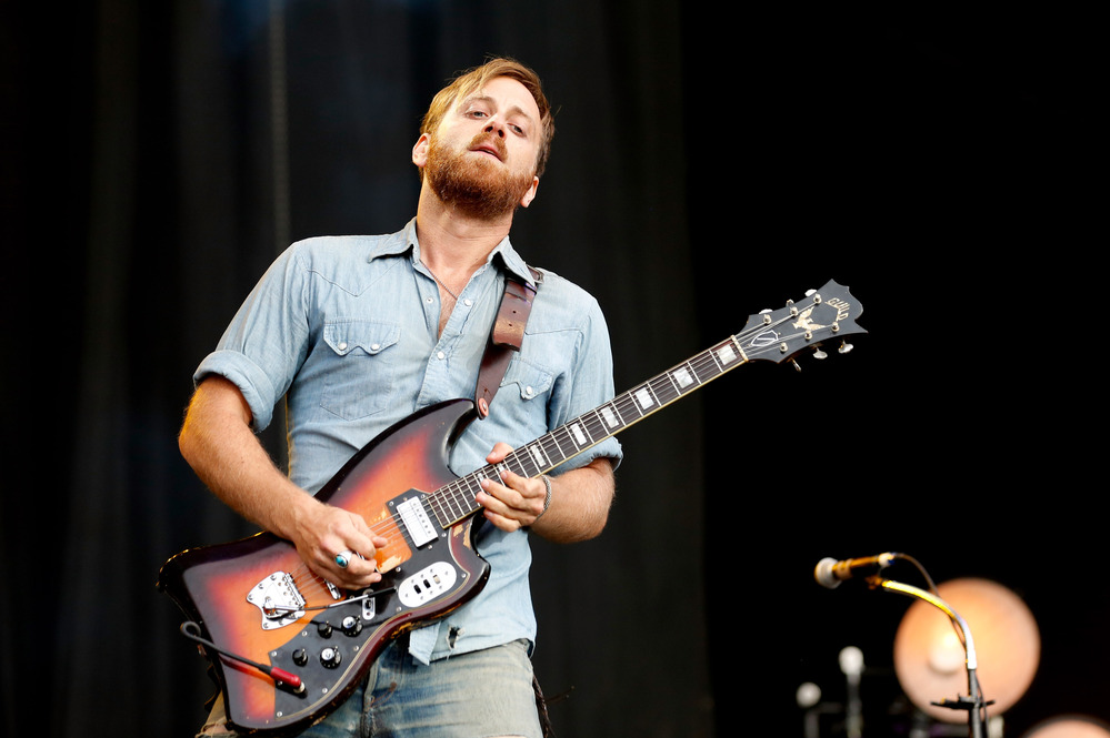 Dan Auerbach of The Black Keys performs in England last August. Along with five nominations for his band, Auerbach is nominated for Producer of the Year, Non-Classical division.