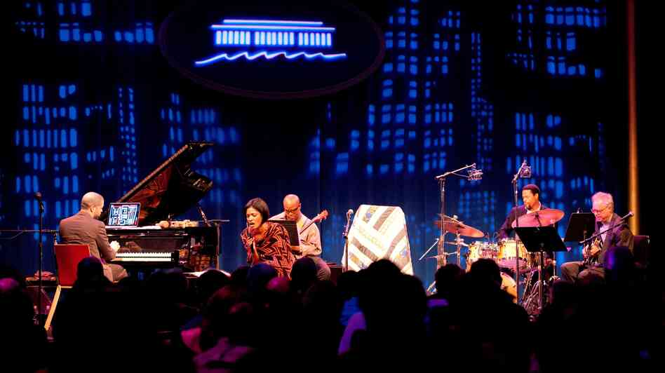 Jason Moran (left), Alicia Hall Moran (center), The Bandwagon and Bill Frisell (right) perform at the KC Jazz Club. Jason Moran (left), Alicia Hall Moran (center), The Bandwagon and Bill Frisell (right) perform at the KC Jazz Club.