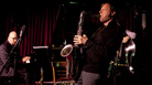 Chris Potter (center) performs live at the Village Vanguard. Chris Potter (center) performs live at the Village Vanguard.