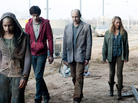 Nicholas Hoult, Rob Corddry and Teresa Palmer lurch through a scene in Levine's zombie romantic comedy. Nicholas Hoult, Rob Corddry and Teresa Palmer lurch through a scene in Levine's zombie romantic comedy.