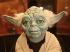 One of makeup artist Stuart Freeborn's best-known characters, Yoda. One of makeup artist Stuart Freeborn's best-known characters, Yoda.