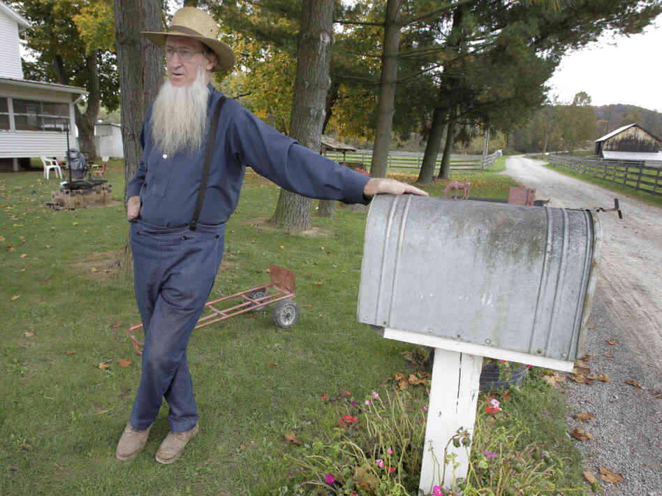 Sam Mullet outside his home in Bergholz, Ohio, earlier this year. Sam Mullet outside his home in Bergholz, Ohio, earlier this year.