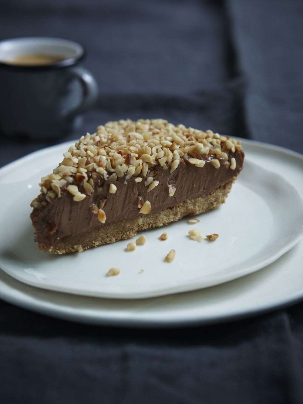 Don't be tempted to let the cheesecake come to room temperature before serving. It slices and eats better with a bit of refrigerator chill on it.