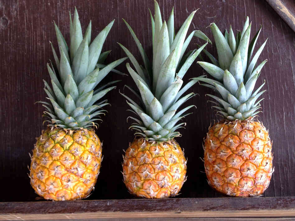 You'd think tropical fruit would be everywhere on a Caribbean island. But we had to search fairly hard to find these beauties.