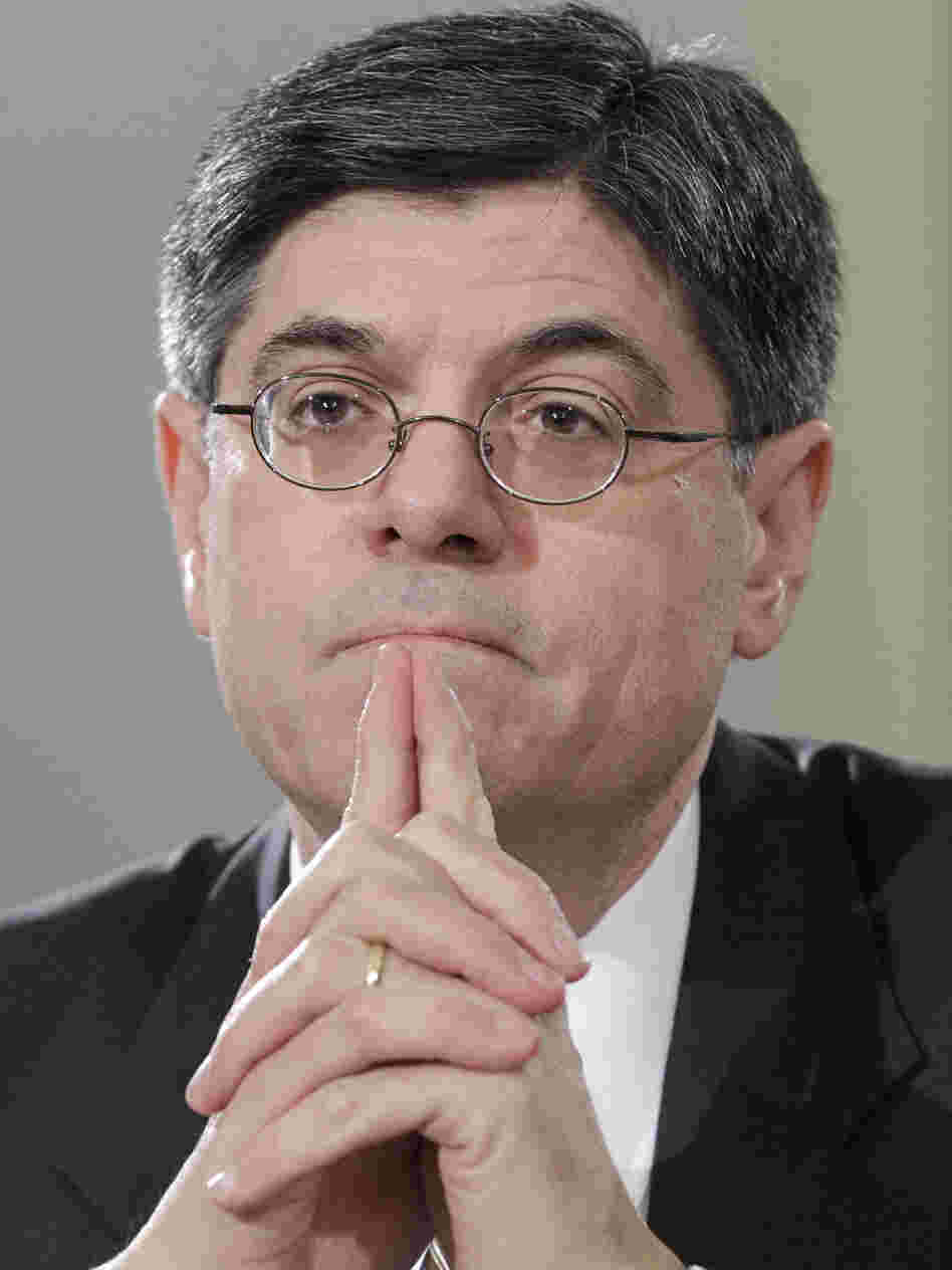 Jack Lew testifies before a House budget panel in 2011. The Senate Finance Committee is scheduled to consider Lew's nomination to be Treasury secretary on Wednesday.