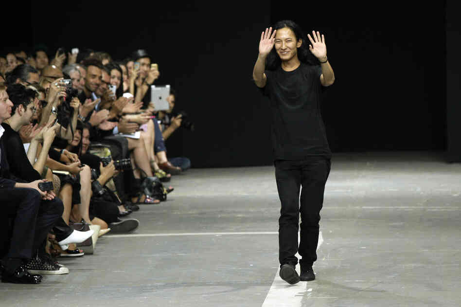 Balenciaga hired Alexander Wang as its new creative director in December 2012. While the fashion house's namesake was known for staying out of the public eye, Wang's public image is very much a part of his designs. Balenciaga hired Alexander Wang as its new creative director in December 2012. While the fashion house's namesake was known for staying out of the public eye, Wang's public image is very much a part of his designs.