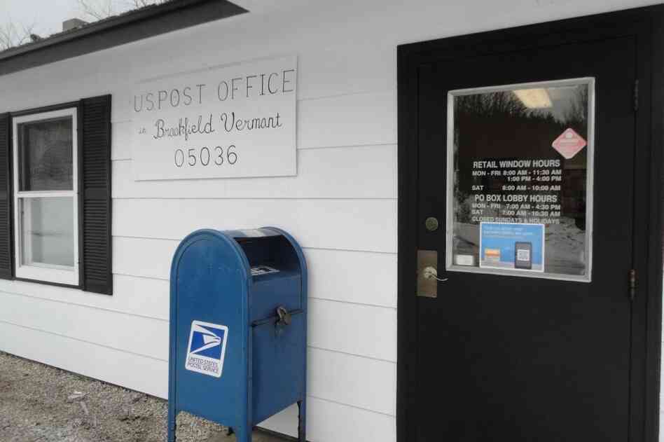 Brookfield, Vt., residents fear that Postal Service changes will eventually lead to the closing of their small town post office. About 1,300 people live in Brookfield, according to 2010 U.S. Census figures.