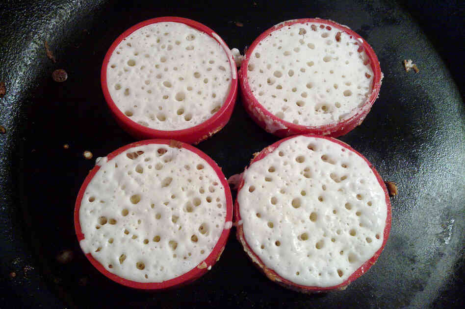 Bubbles rising up as dough cooks can also gross out trypophobes. But seriously, don't these homemade crumpets look yummy?