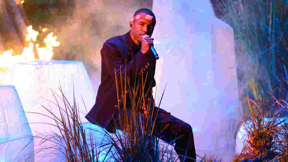Frank Ocean performs at the MTV Video Music Awards in September 2012.
