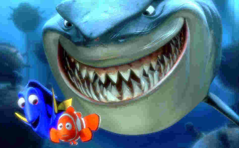 An orange clownfish named Marlin searches for his son in an ocean full of perils in the Disney/Pixar film Finding Nemo.