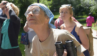 Starr Saphir, seen here at an HBO event in New York's Central Park last year, died Tuesday.
