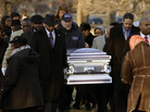 The remains of Hadiya Pendleton are taken to her final resting place at the Cedar Park Cemetery on Saturday in Calumet Park, Ill. The remains of Hadiya Pendleton are taken to her final resting place at the Cedar Park Cemetery on Saturday in Calumet Park, Ill.